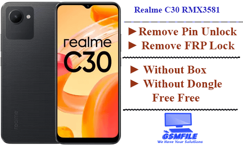 Realme C30 RMX3581 FRP File