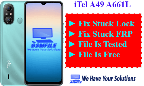 Itel A49 A661L Lock + FRP File