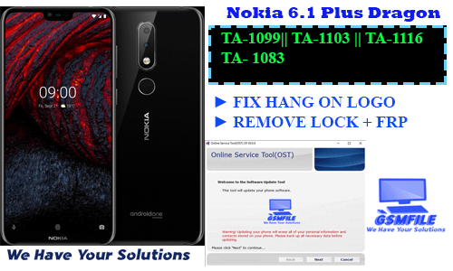 Nokia 6.1 Plus Dragon Flash File Stock Rom Download