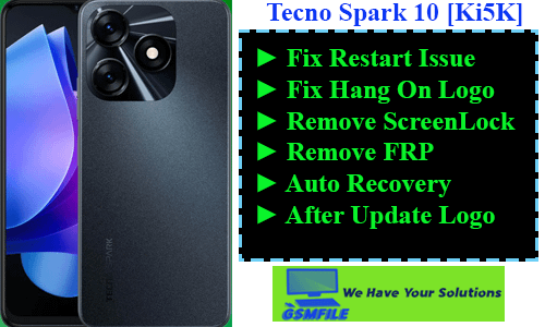 Tecno Spark 10 [Ki5N] Flash File Stock Rom Download 
