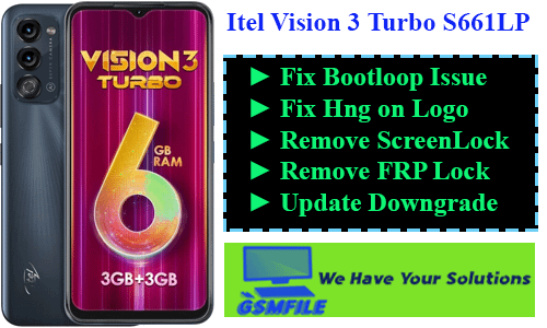 Itel Vision 3 S661LP Flash File Stock Rom Download