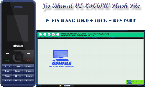 Jio Bharat V2 LF061W Flash File Stock Rom Download