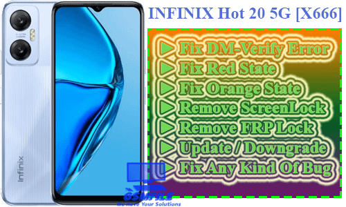 INFINIX Hot 20 5G X666 Flash File Stock Rom Download