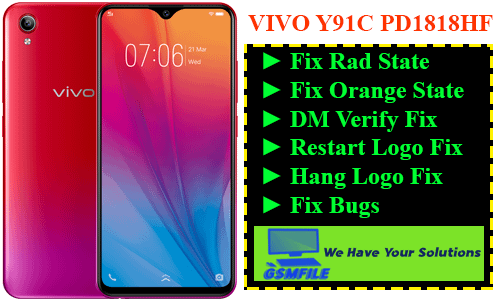 Vivo Y91C PD1818HF Flash File Stock Rom Download