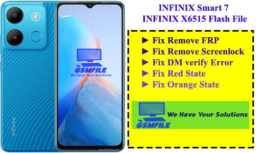 INFINIX Smart 7 X6515 Flash File Stock Rom Download